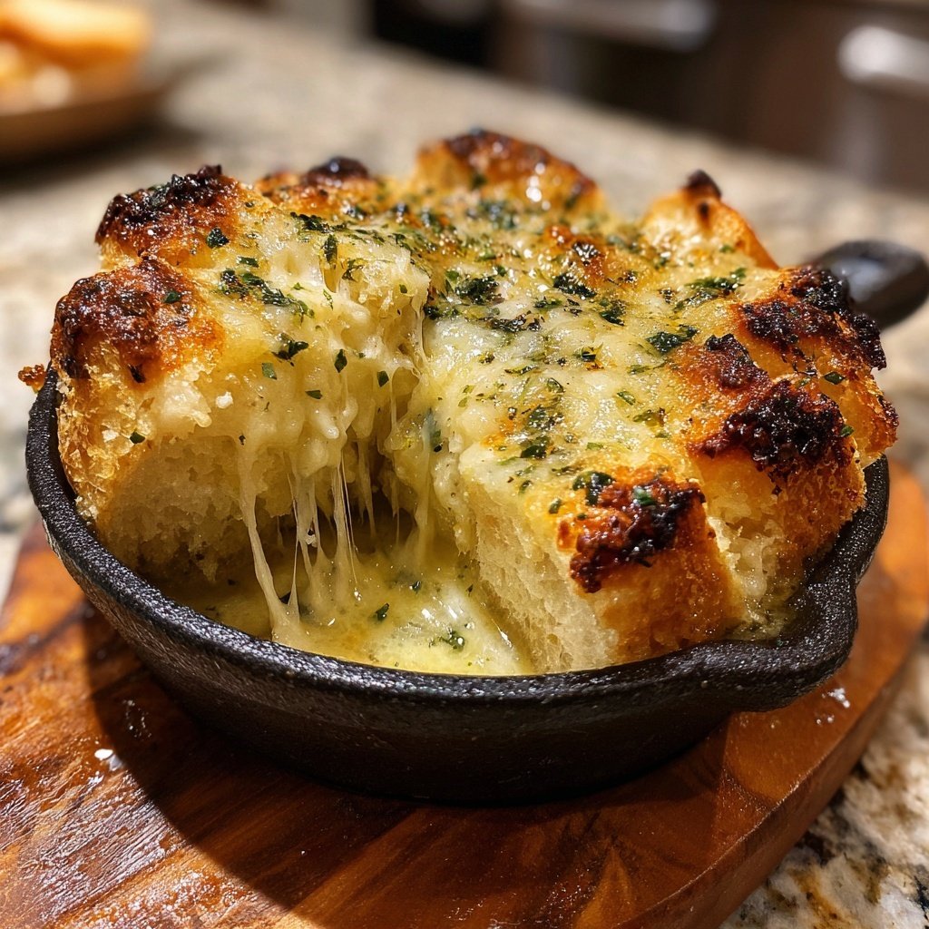 Fondue with Herb Infused Cheese