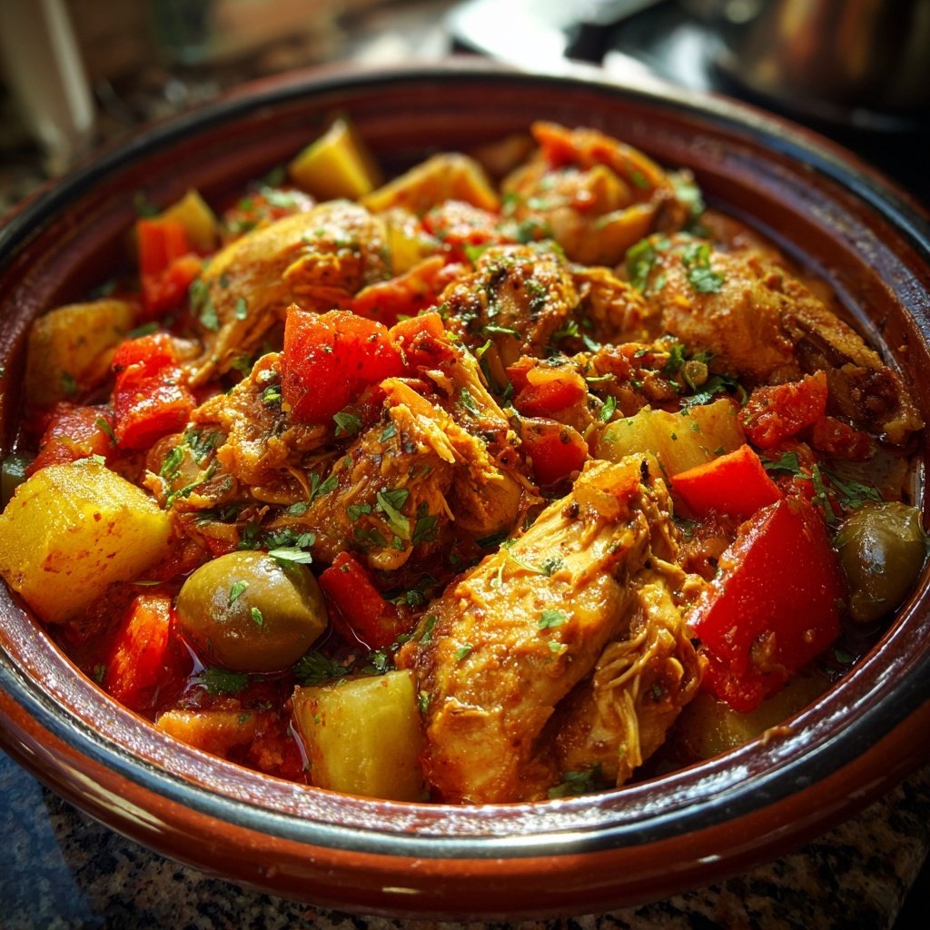 Global Flavors Moroccan Chicken Tagine