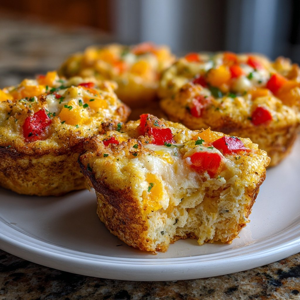 Keto Breakfast Egg And Cheese Cups