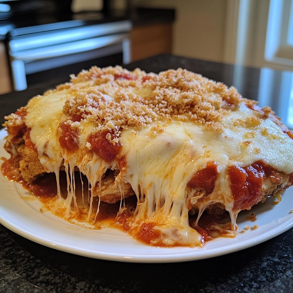 Family-Favorite Crockpot Chicken Parmesan
