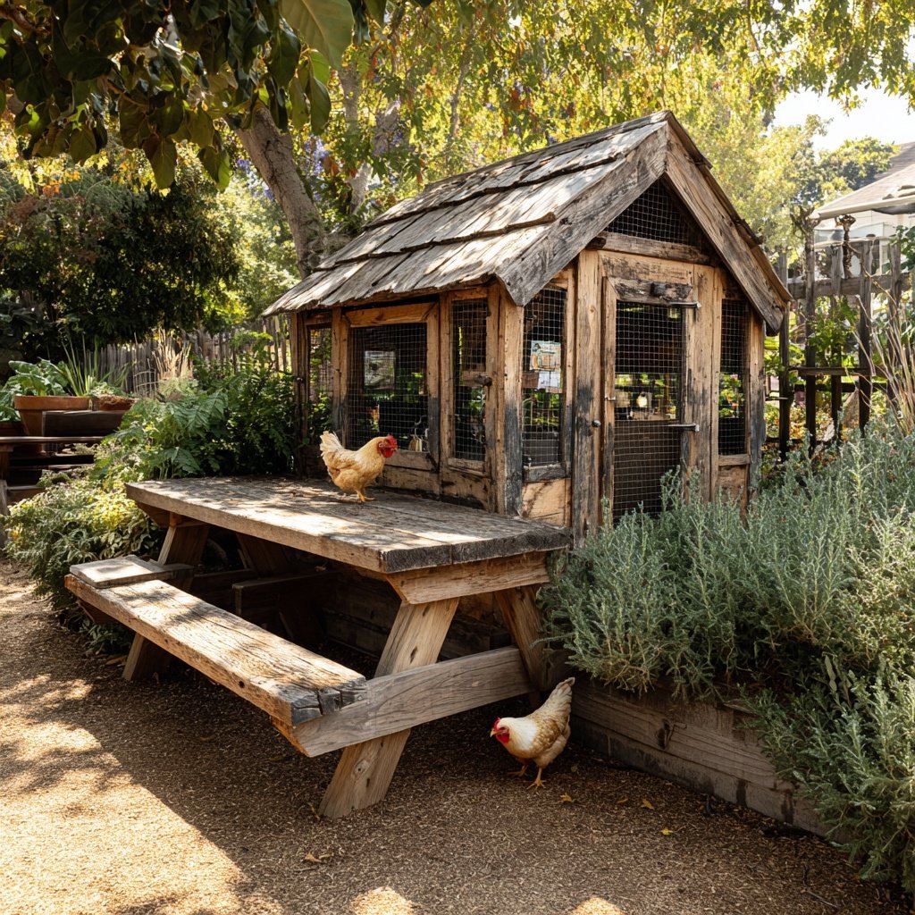 Covered Chicken Run Design