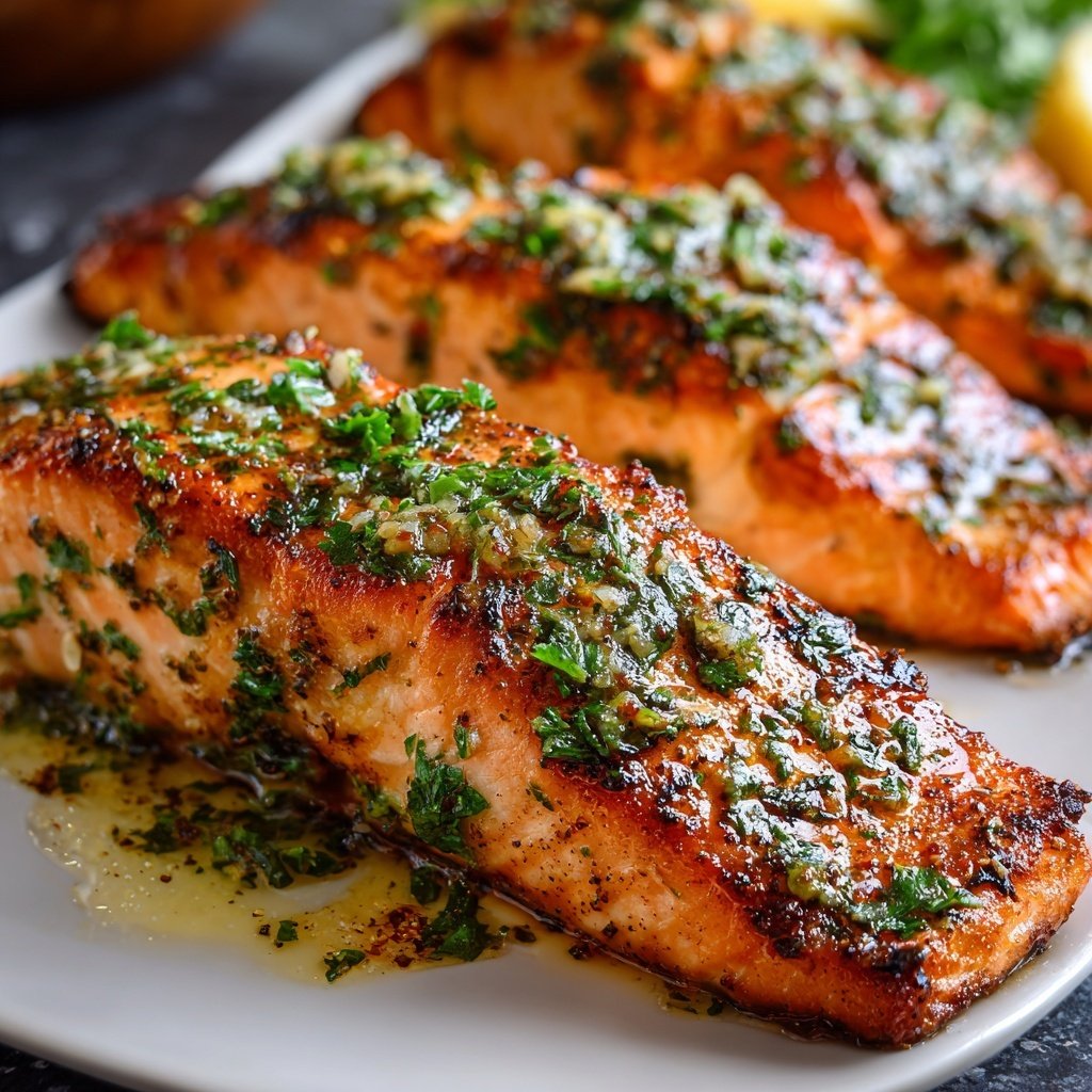 Romantic Herb Roasted Salmon