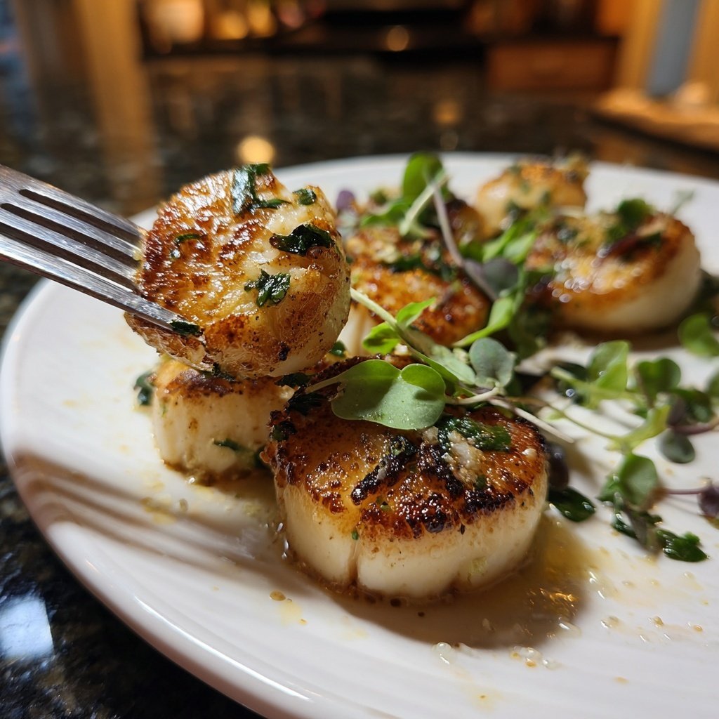 Seared Scallops Dinner Recipe
