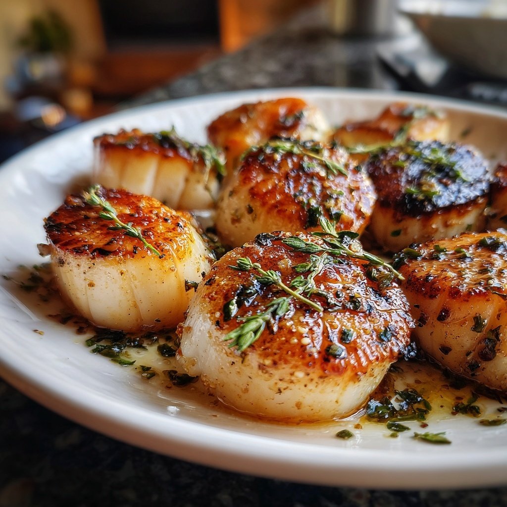 Pan Seared Scallops Recipe