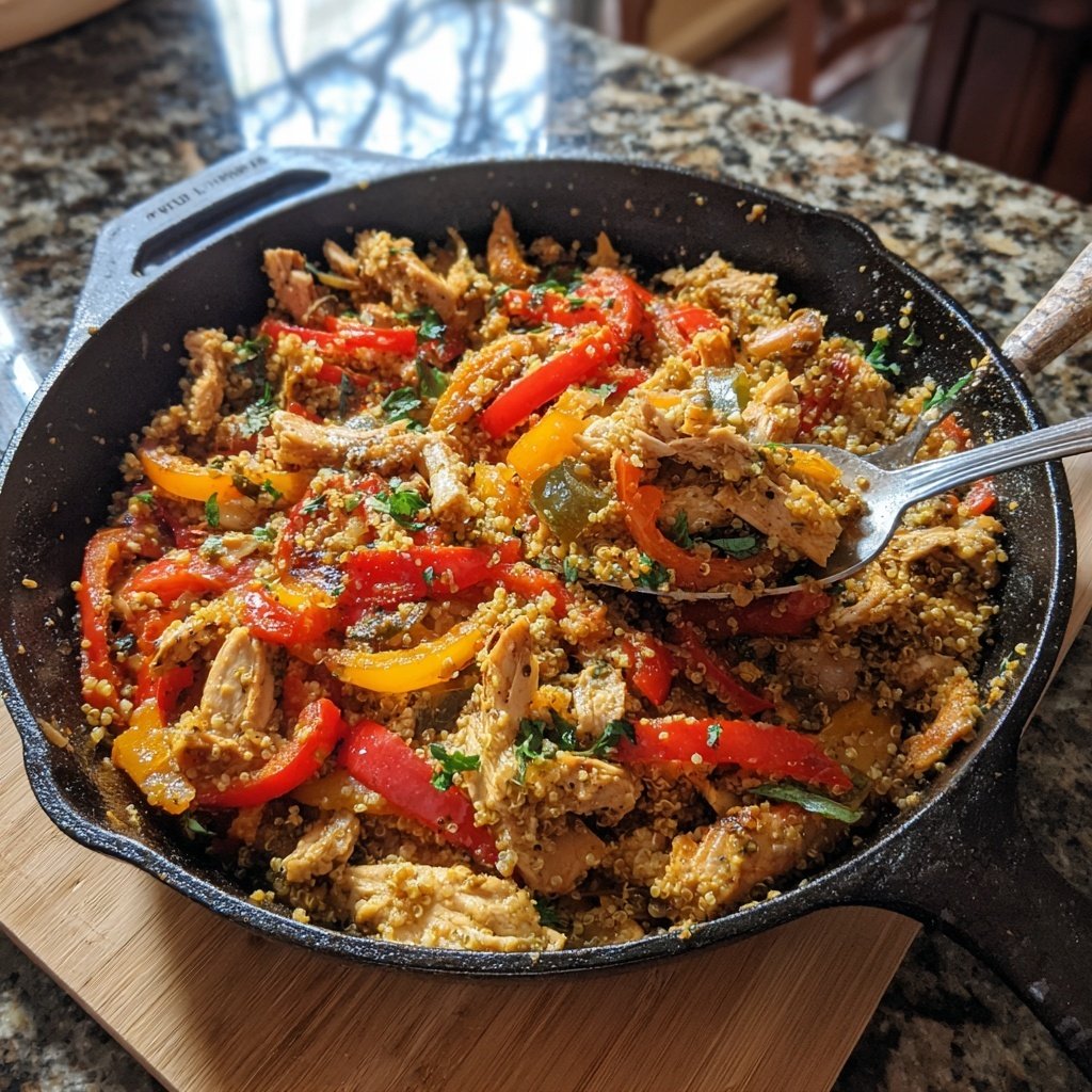 High Protein Turkey Dinner Skillet