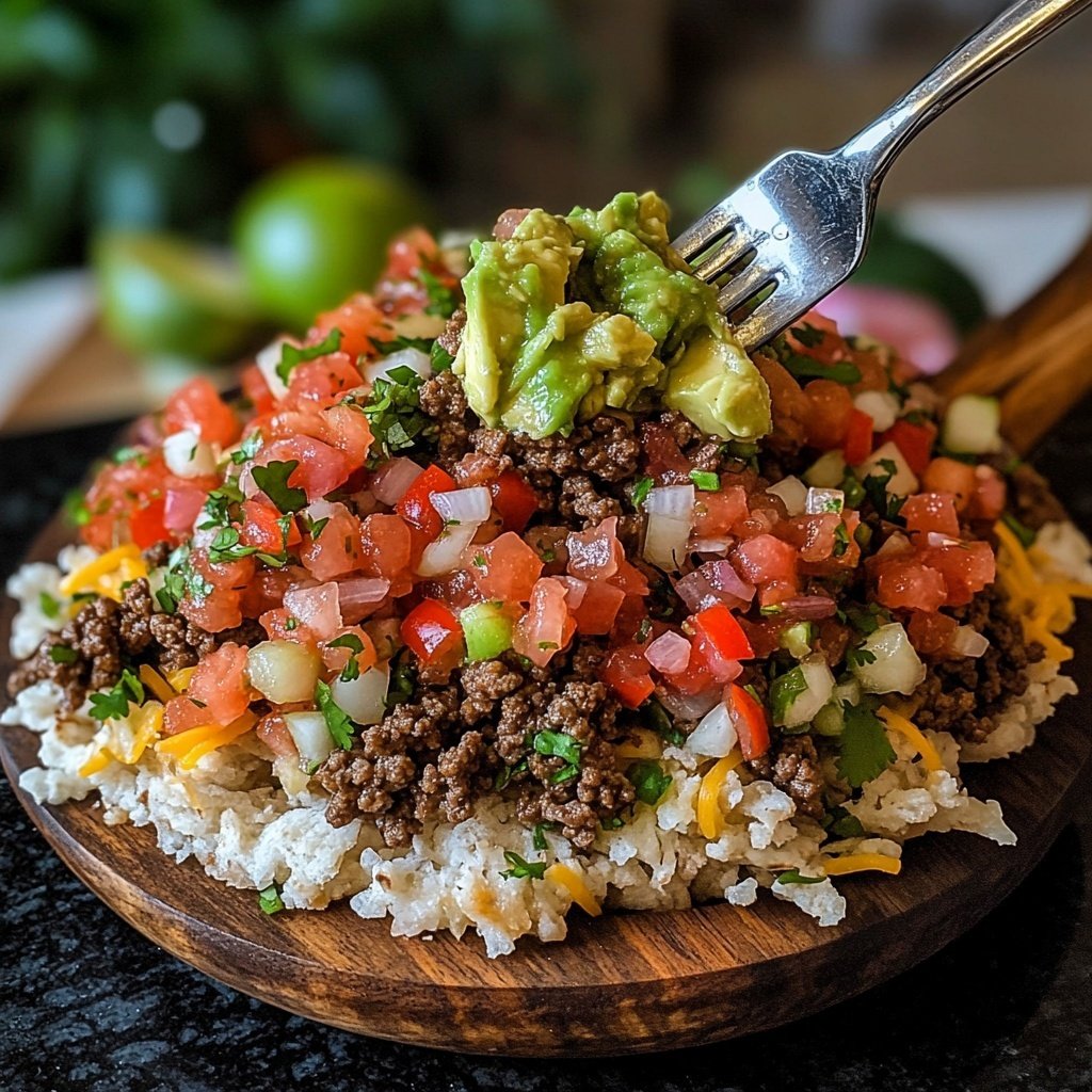 Ground Beef Burrito Bowls